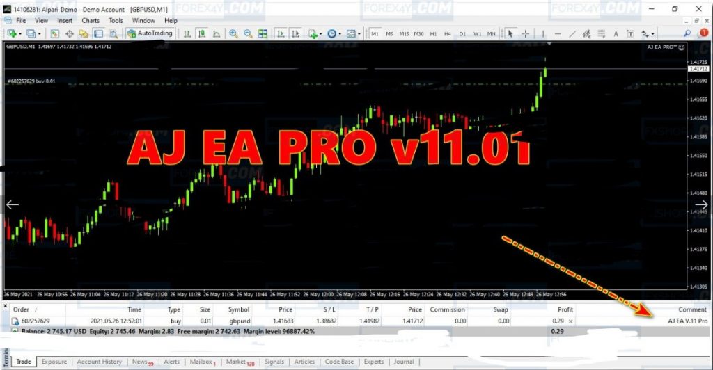 Forex Outlet Shop - AJ EA Pro v11.01 3