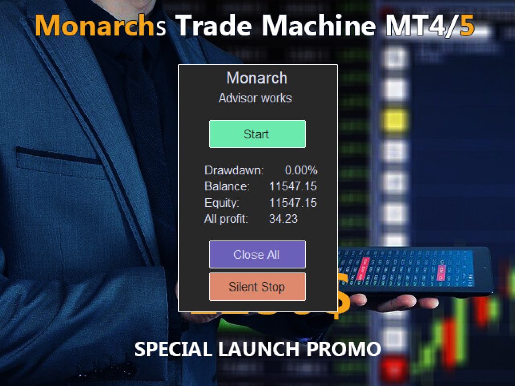 Monarchs Trade Machine EA MT4 2