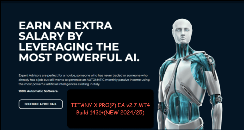 TITANY X PRO(P) EA v2.7 MT4 Build 1431+(NEW 2024 25) 1