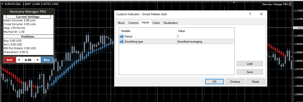 Recovery Manager Pro EA MT4 For Build 1441+ 12