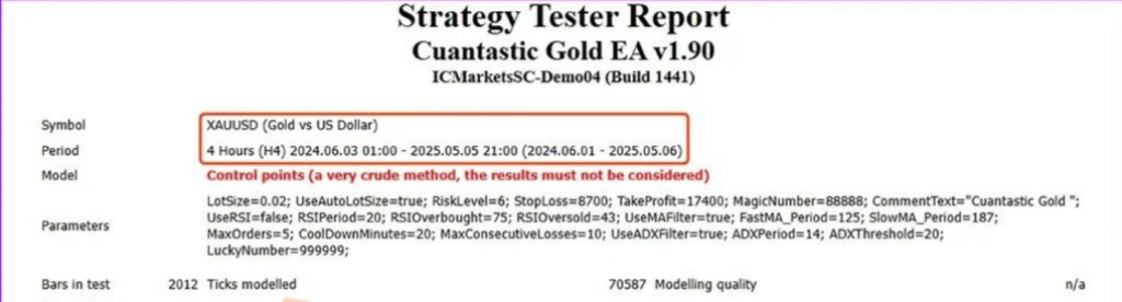 Cuantastic Gold EA MT4 & MT5 BUNDLE 2