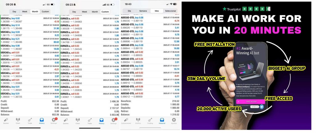 TrippaTrading AI EA MT4 V5.3 + Set 2