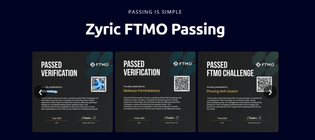 ZYRIC ONE VERSION 2 MT4 4