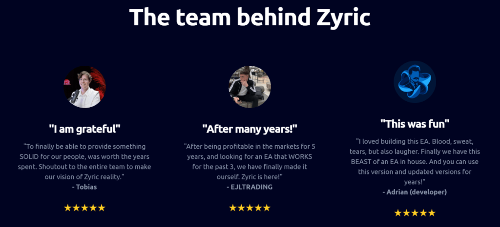 ZYRIC ONE VERSION 2 MT4 7