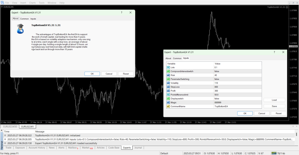 TopBottomEA MT4 & MT5 with Source Code 2