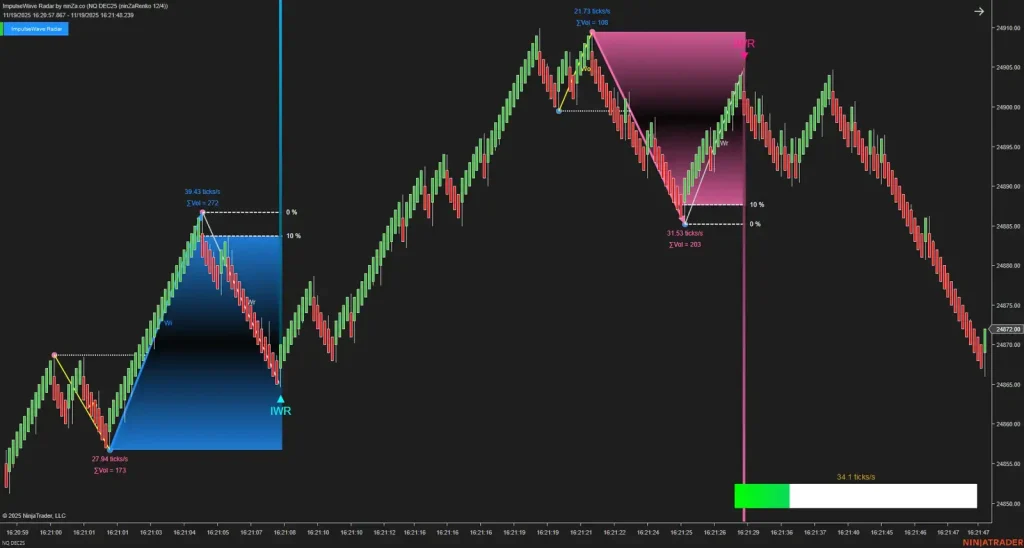 NinZa ImpulseWave Radar NT8 12