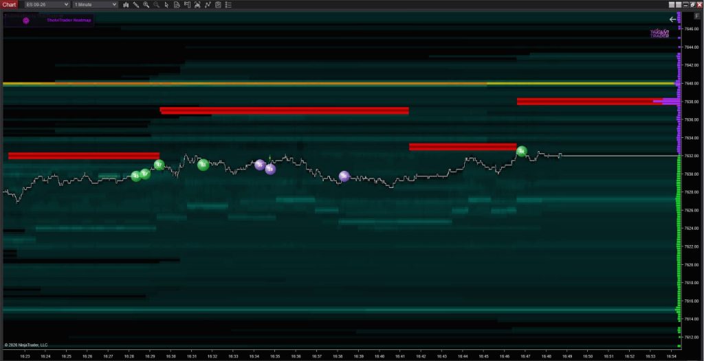 NT8 Heatmap and Footprint and Profiles 3