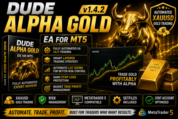 Dude Alpha Gold EA v1.4.2 MT5 1