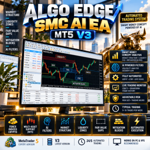 Algo Edge SMC AI Pro EA MT5 V3 1