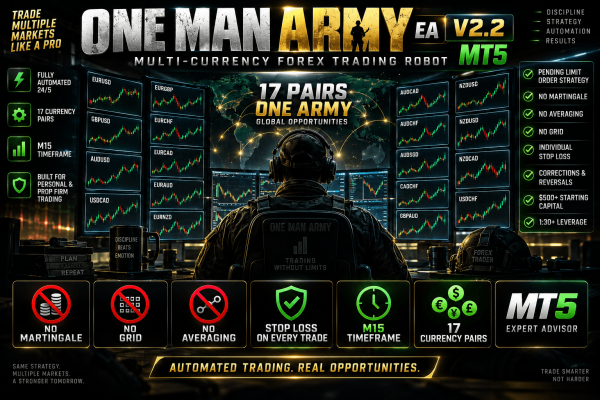 One Man Army EA V2.2 MT5 5