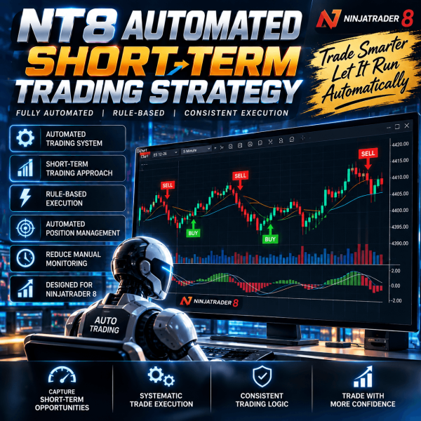 NT8 Automated Short-Term Trading Strategy – NinjaTrader 8 1