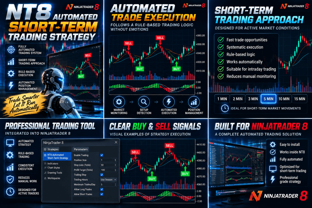 NT8 Automated Short-Term Trading Strategy – NinjaTrader 8 2