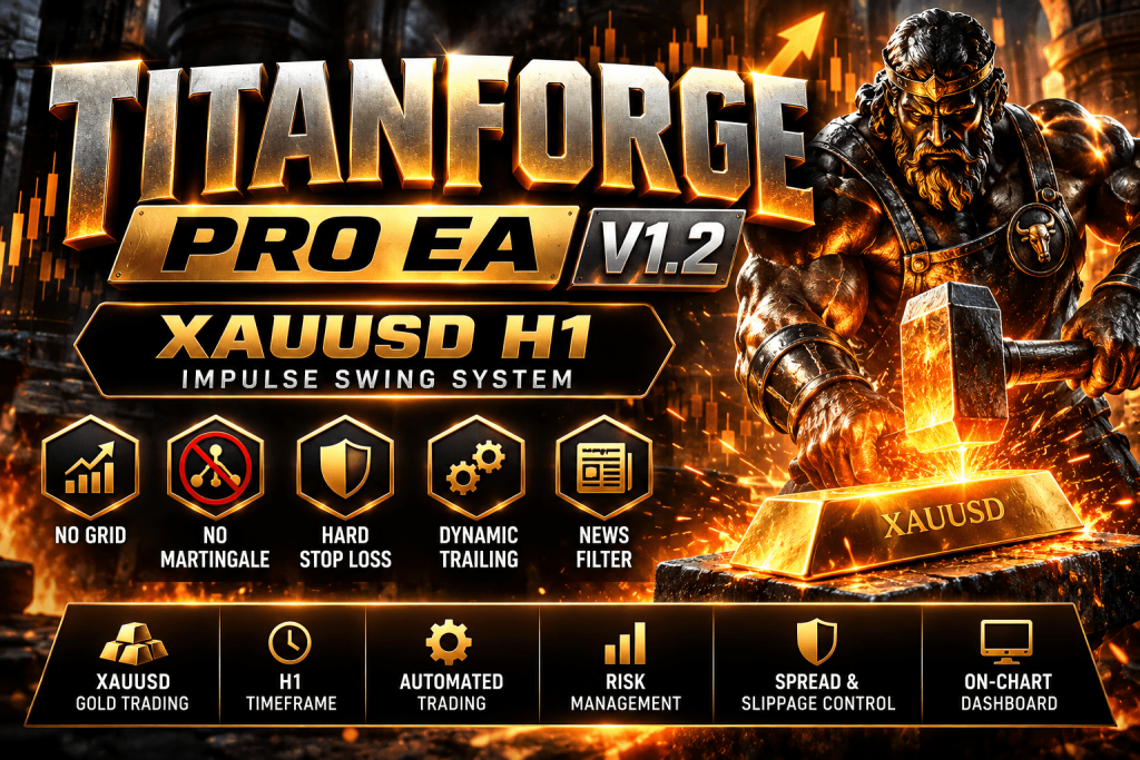 TitanForge Pro EA MT5 V1.2 + SetFiles 1