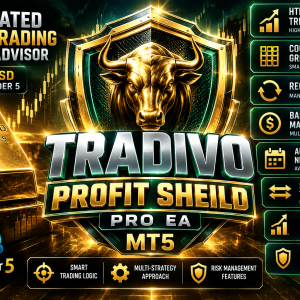 Tradivo Profit Sheild Pro EA MT5 – Advanced XAUUSD Grid & Recovery Robot 1