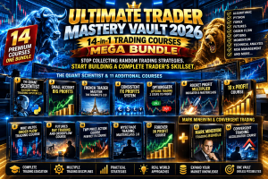 ULTIMATE TRADER MASTERY VAULT 2026 – 14-in-1 Trading Courses MEGA BUNDLE 1